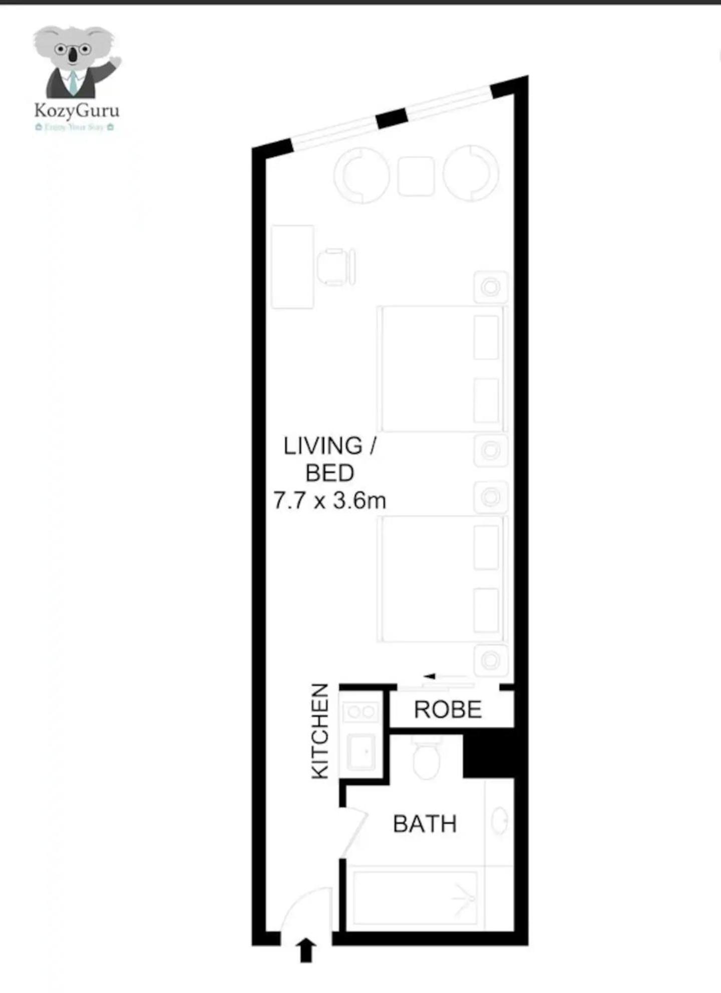 Kozyguru Cbd 2 Bed Nha653- 903 Apartment